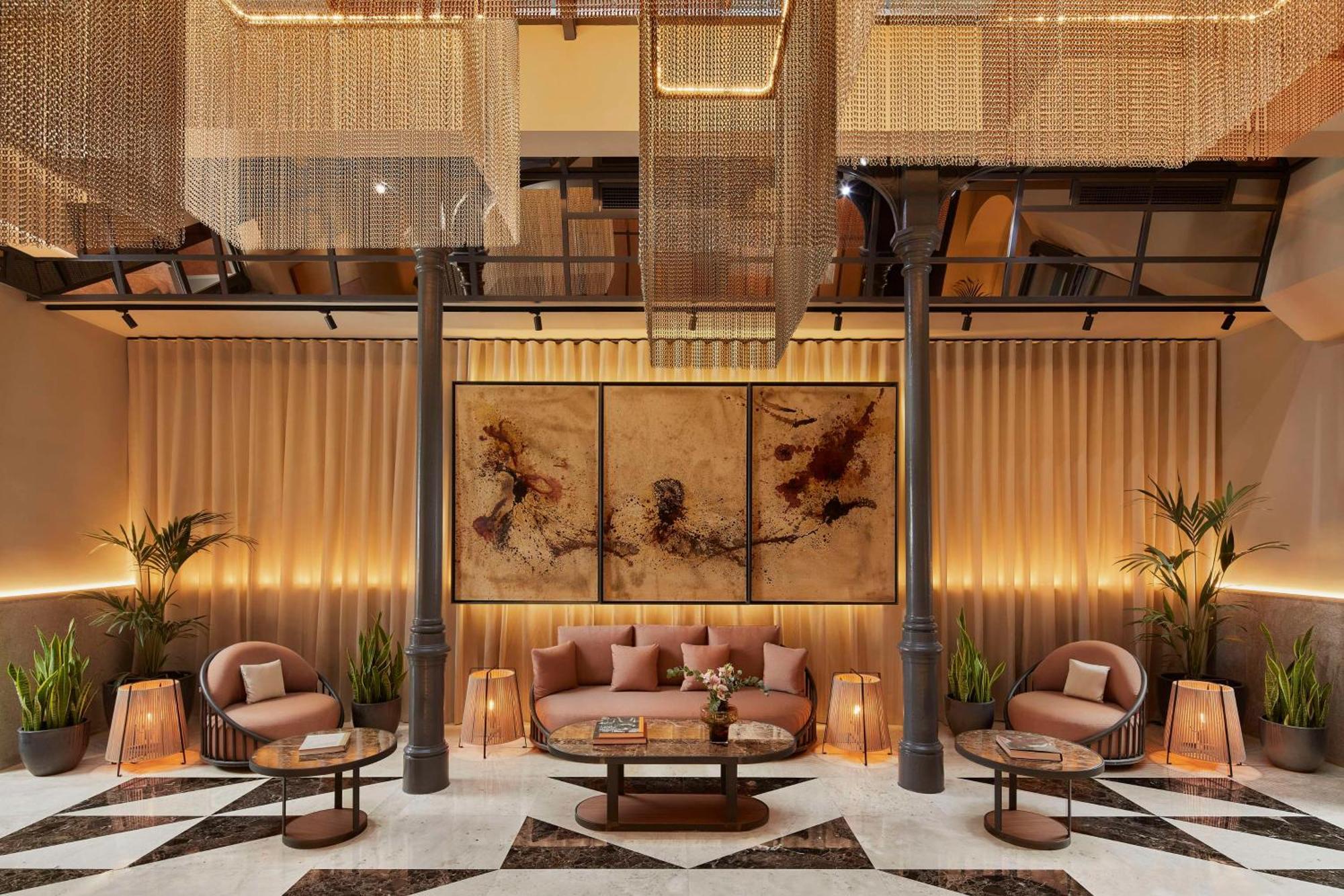 Nh Collection Madrid Palacio De Tepa Екстер'єр фото The lobby of the hotel
